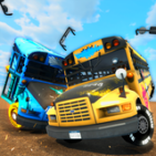 School Bus Demolition Derby - Play Free Crash Racing Game